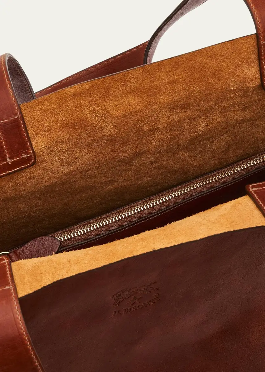 Il Bisonte Valentina Vachetta Leather Tote Bag | Thumbnail 4 Il Bisonte Valentina Vachetta Leather Tote Bag | Thumbnail 4