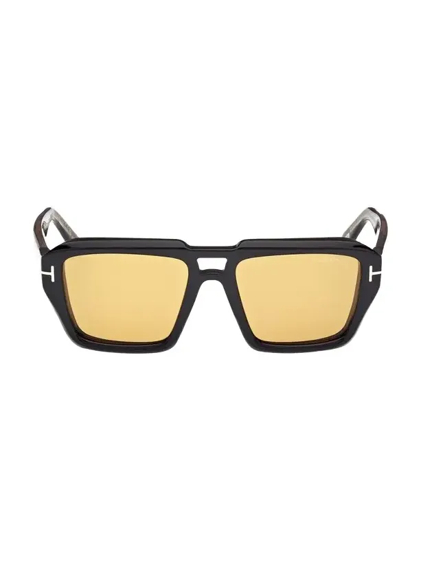 Men's FT1202M Acetate Rectangle Sunglasses Men's FT1202M Acetate Rectangle Sunglasses