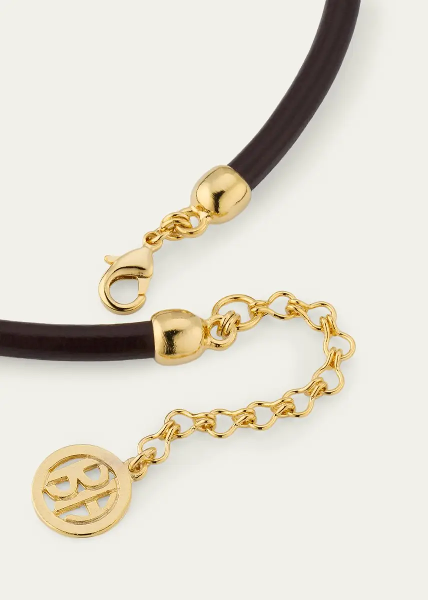 ben-amun 24K Gold Electroplated Pendant Cord Necklace | Thumbnail 4 ben-amun 24K Gold Electroplated Pendant Cord Necklace | Thumbnail 4
