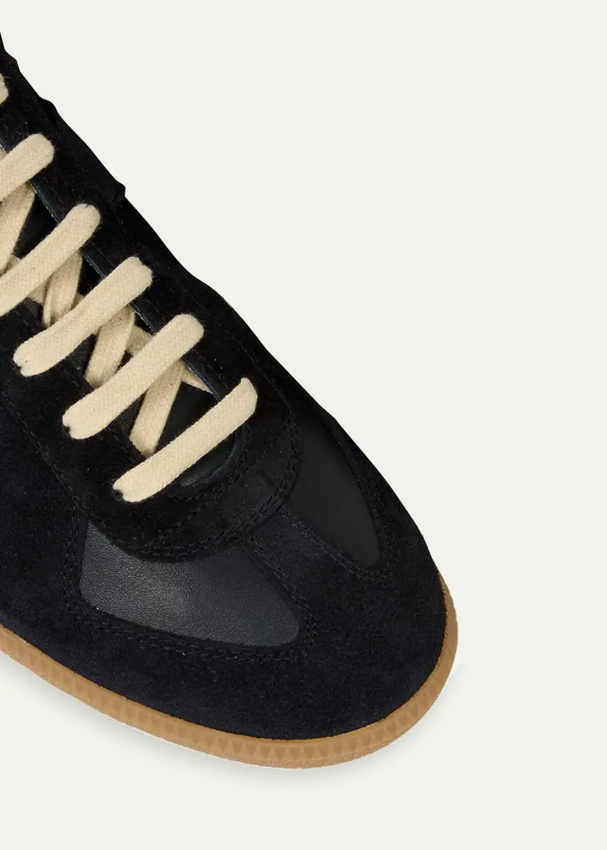 Maison Margiela Men's Replica Leather Low-Top Sneakers | Thumbnail 13 Maison Margiela Men's Replica Leather Low-Top Sneakers | Thumbnail 13