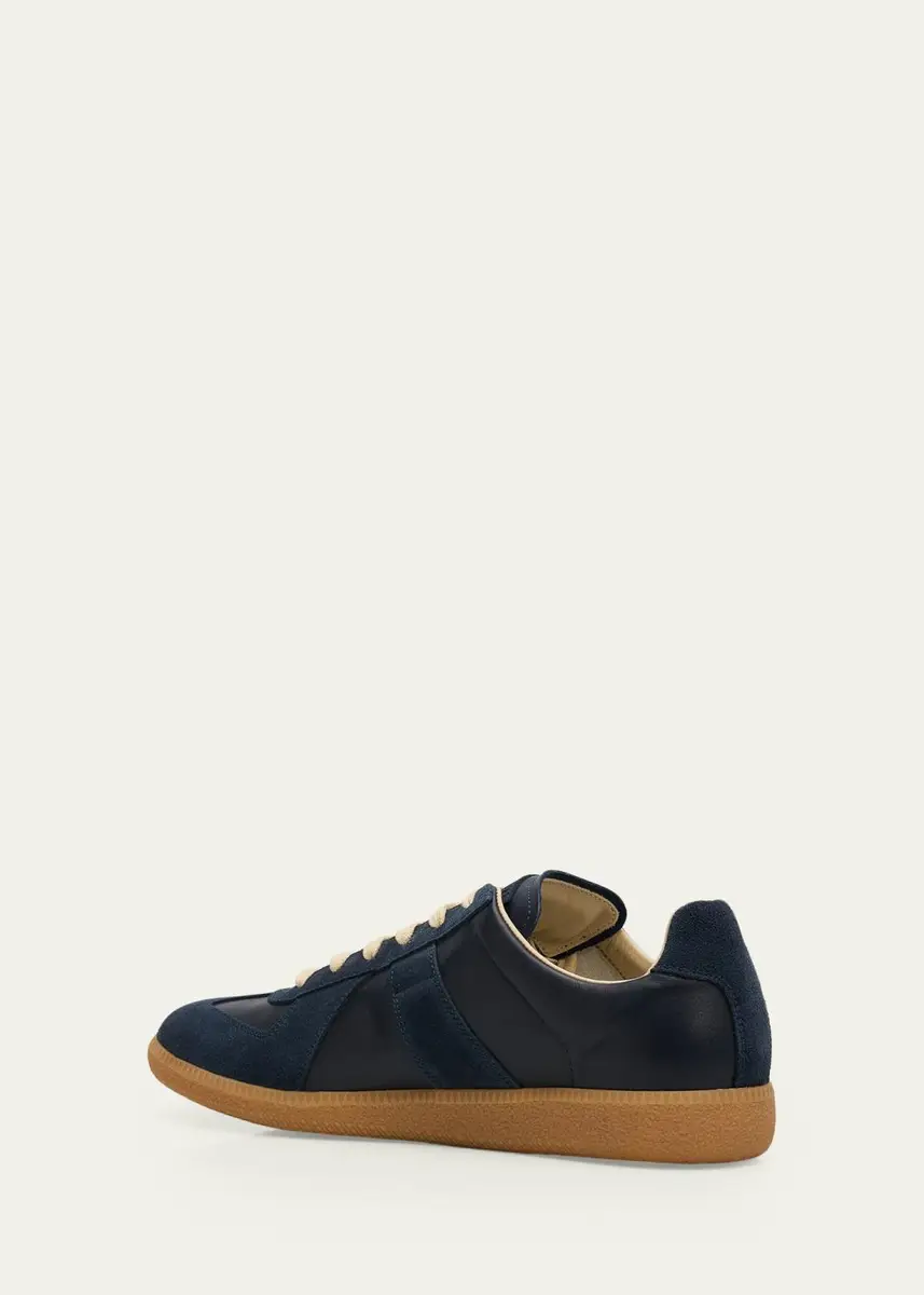 Maison Margiela Men's Replica Leather Low-Top Sneakers | Thumbnail 14 Maison Margiela Men's Replica Leather Low-Top Sneakers | Thumbnail 14