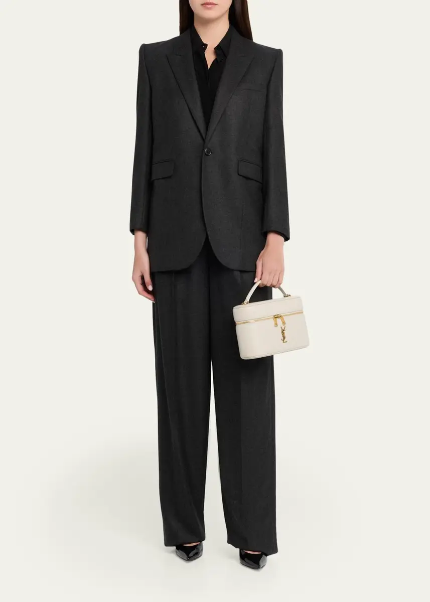 Saint Laurent Gaby Large YSL Vanity Bag in Quilted Leather | Thumbnail 9