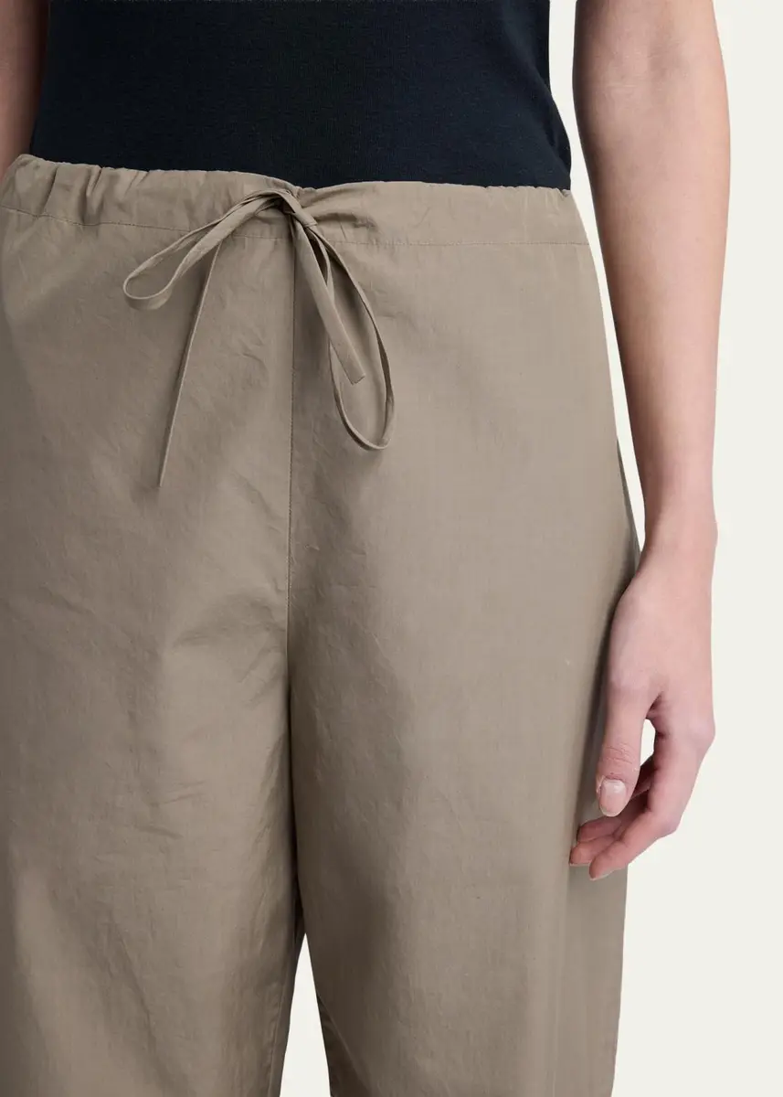 The Row Delano Straight-Leg Cotton Poplin Pants | Thumbnail 5 The Row Delano Straight-Leg Cotton Poplin Pants | Thumbnail 5