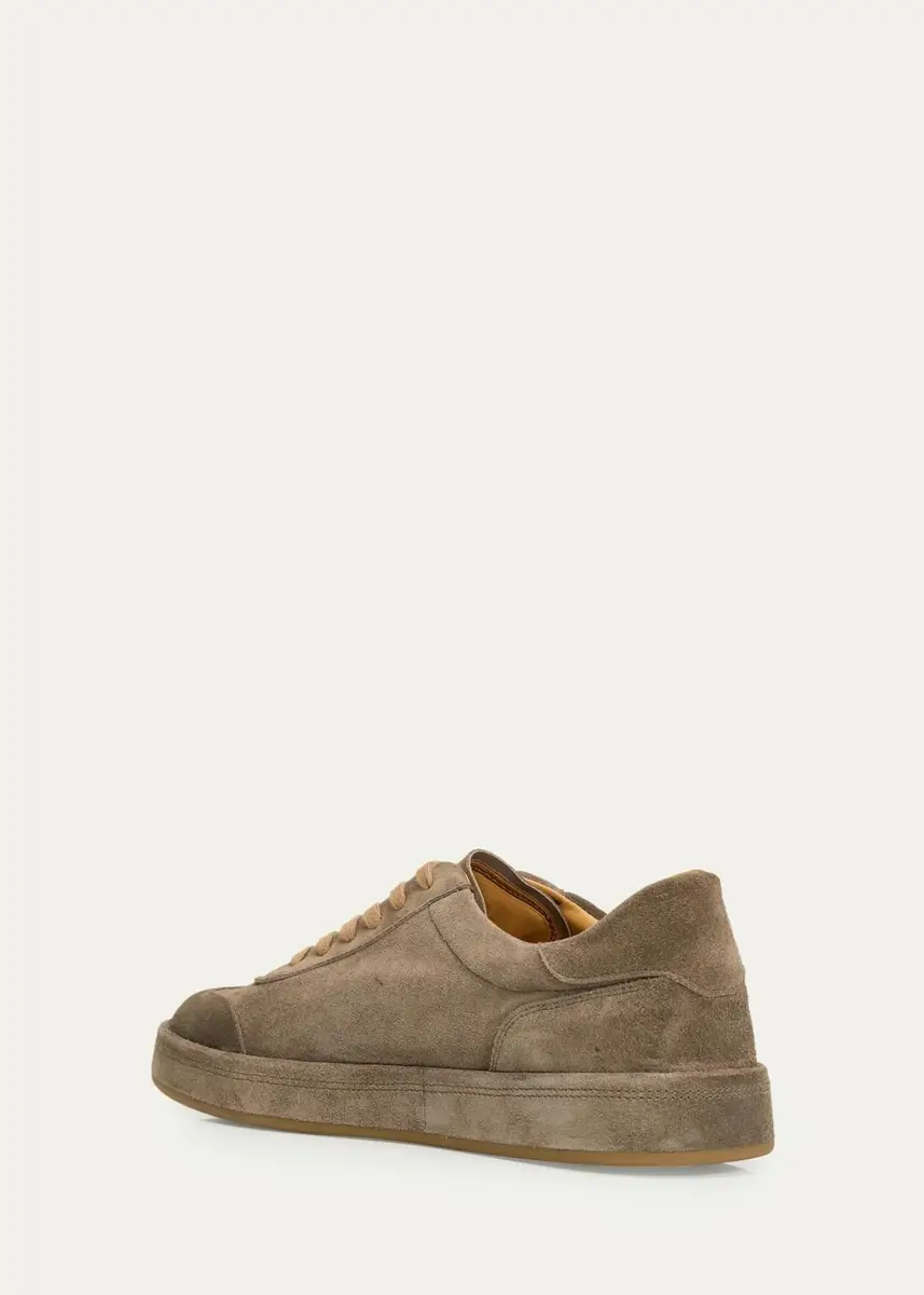 Allen Edmonds Men's Hawthorne Suede T-Toe Sneakers | Thumbnail 4