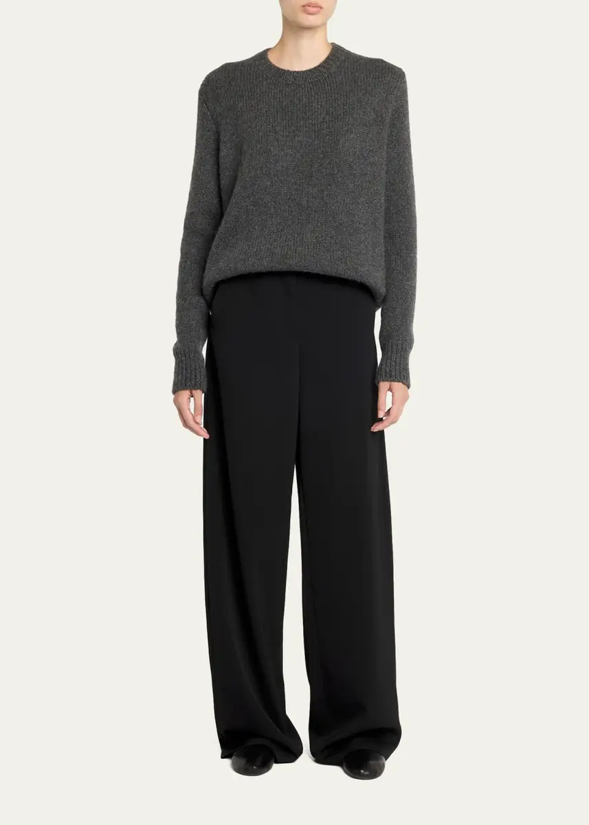 The Row Farah Wool-Cashmere Wide-Leg Pants | Thumbnail 2