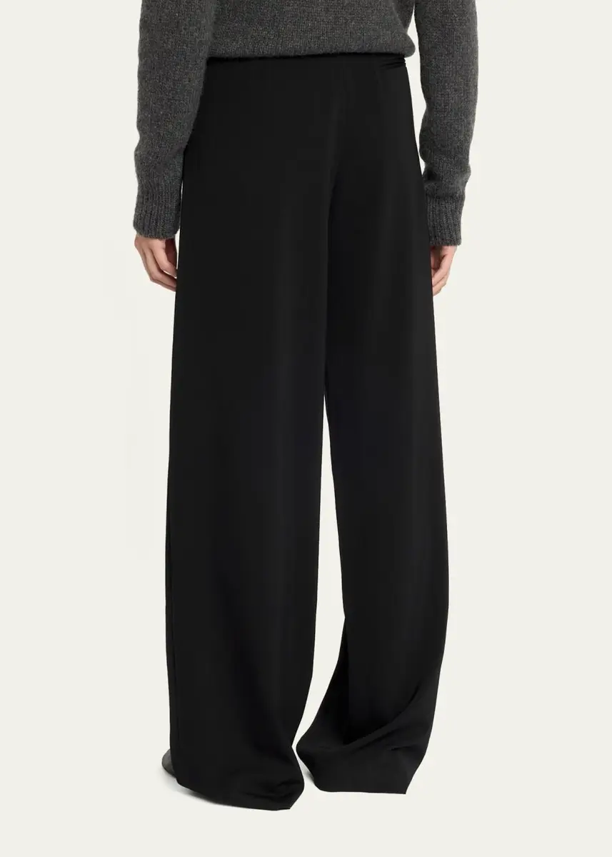 The Row Farah Wool-Cashmere Wide-Leg Pants | Thumbnail 3