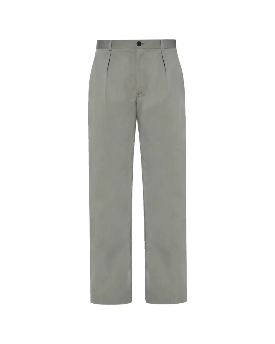 The Row Men's Tami Straight-Leg Pleated Wool Pants | Thumbnail 2 The Row Men's Tami Straight-Leg Pleated Wool Pants | Thumbnail 2