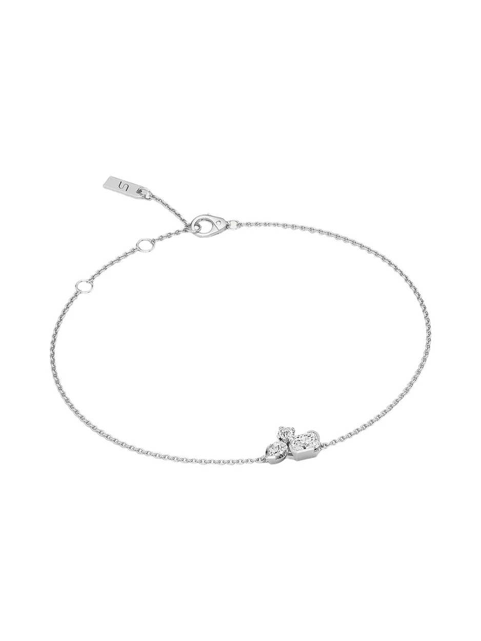Meta Lab-Grown Diamond Cluster Bracelet Meta Lab-Grown Diamond Cluster Bracelet