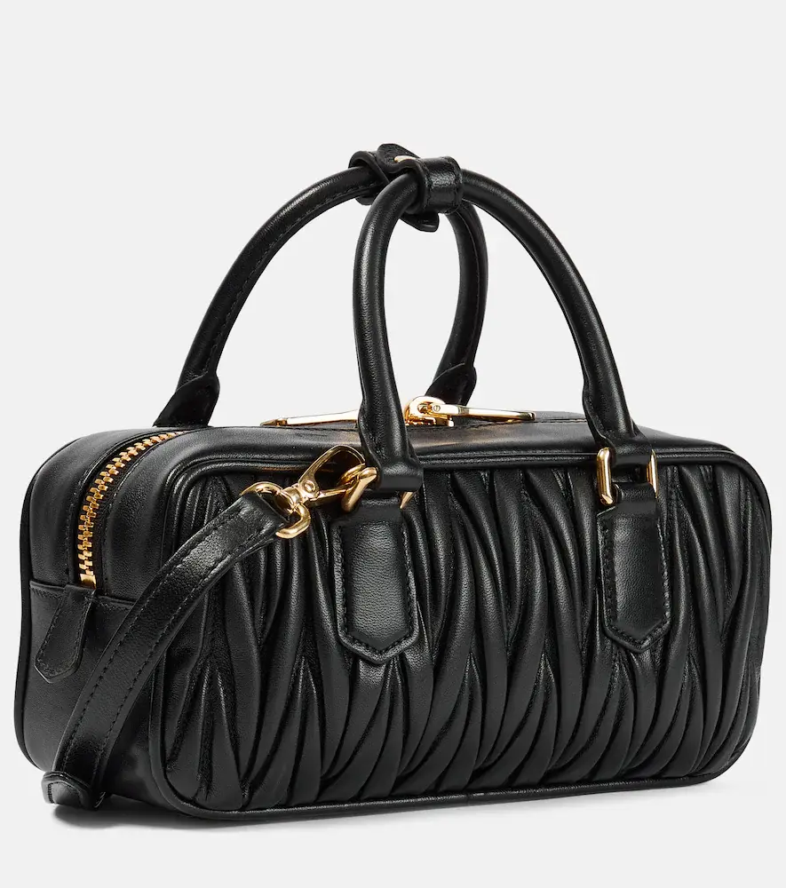 Miu Miu Arcadie matelassé leather top-handle bag | Thumbnail 2 Miu Miu Arcadie matelassé leather top-handle bag | Thumbnail 2
