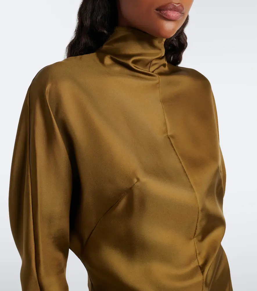 Mugler Silk twill top | Thumbnail 2