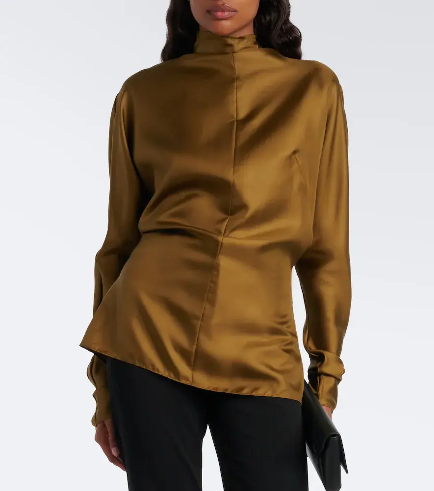 Mugler Silk twill top | Thumbnail 3