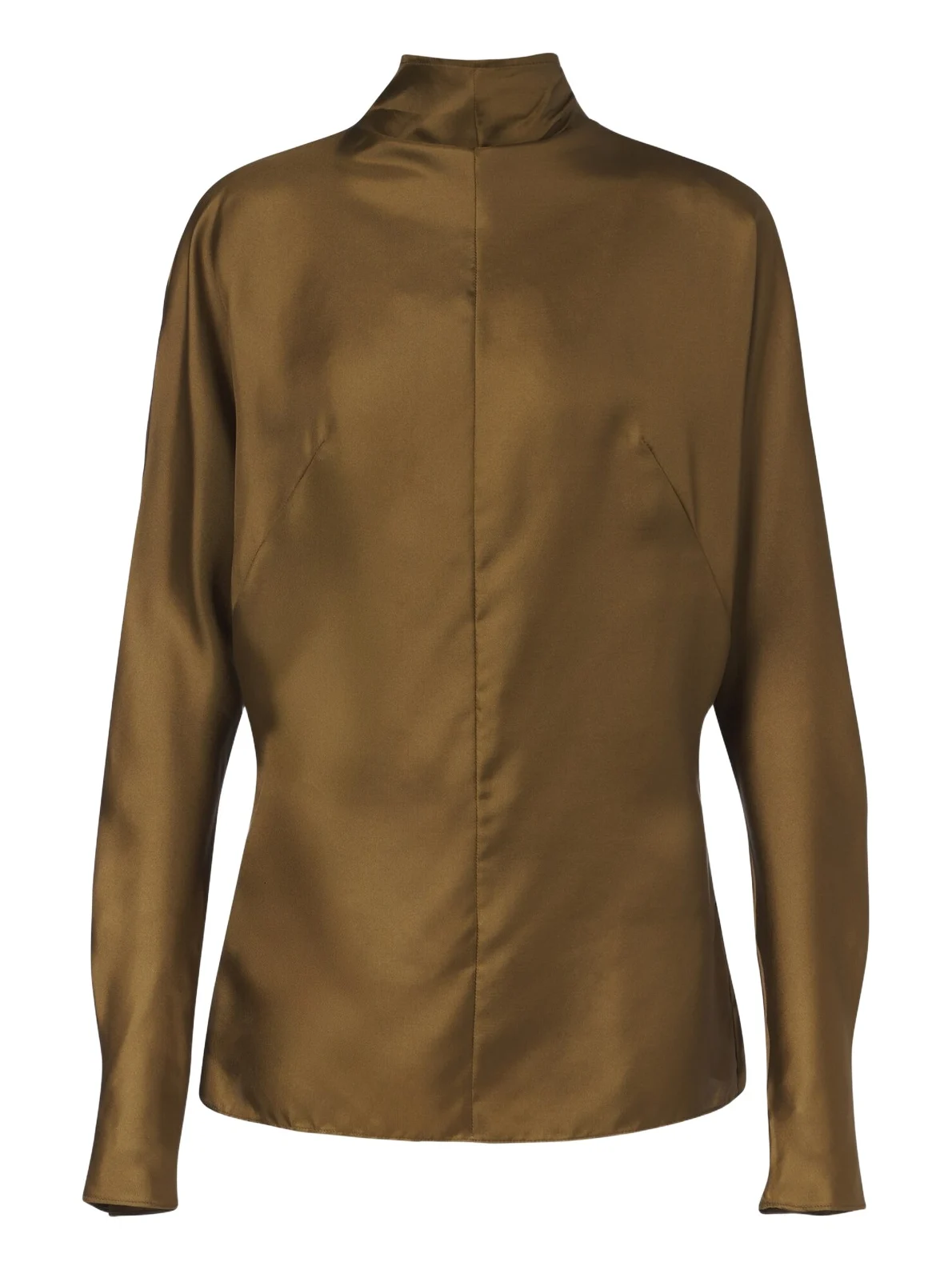 Mugler Silk twill top