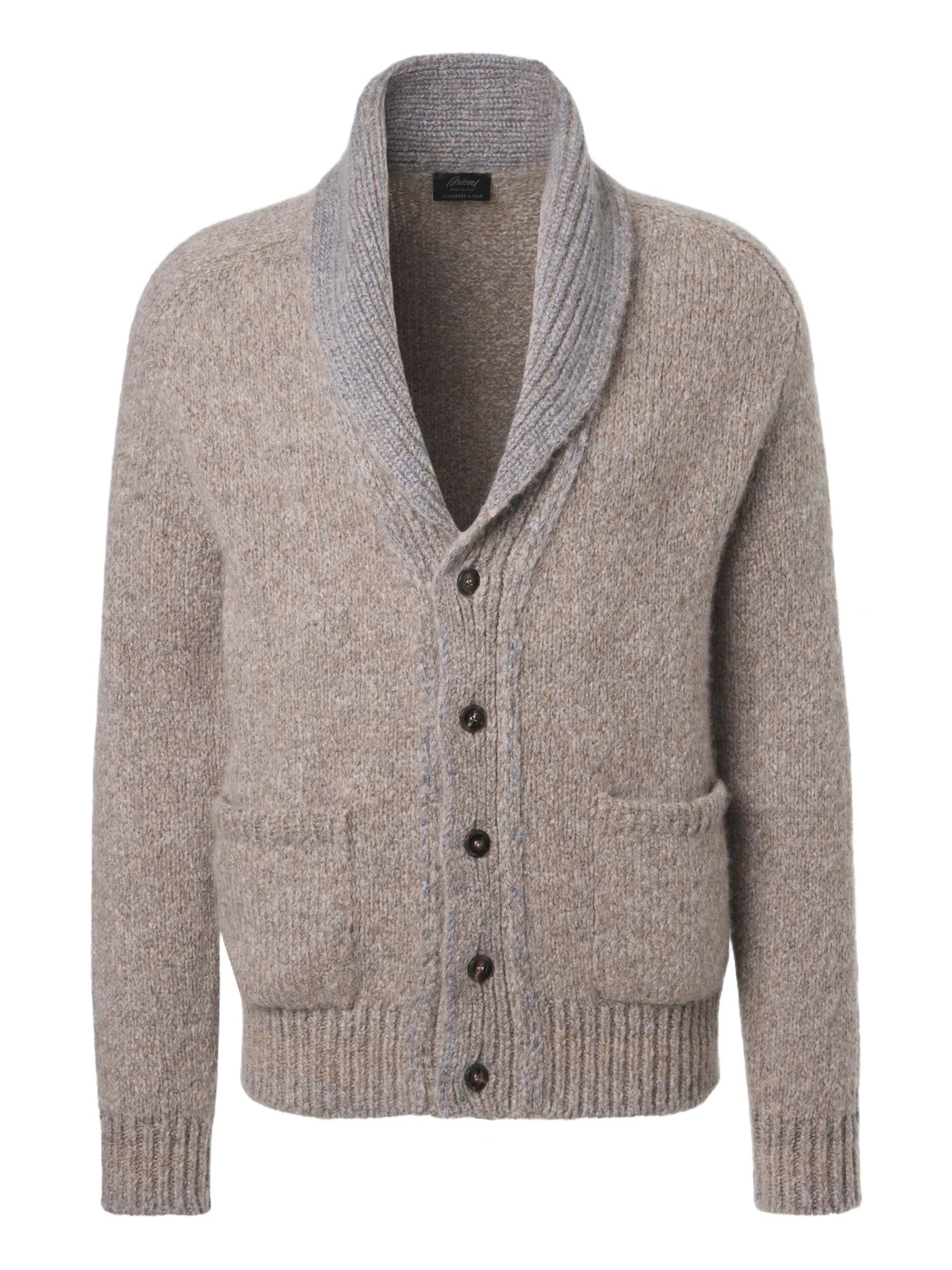 Brioni Cashmere and silk cardigan