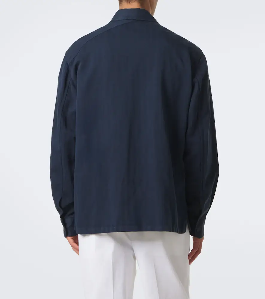 Ralph Lauren Purple Label Cotton and linen shirt | Thumbnail 4