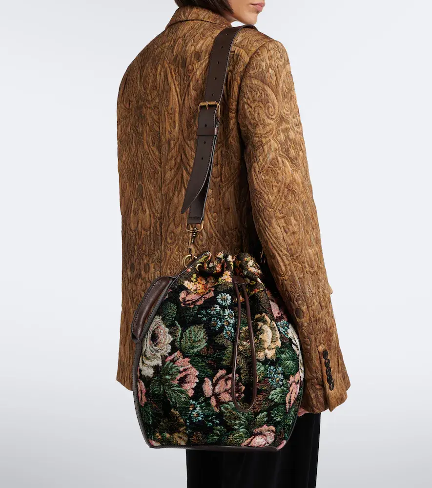 Dries Van Noten Medium floral bucket bag | Thumbnail 7 Dries Van Noten Medium floral bucket bag | Thumbnail 7