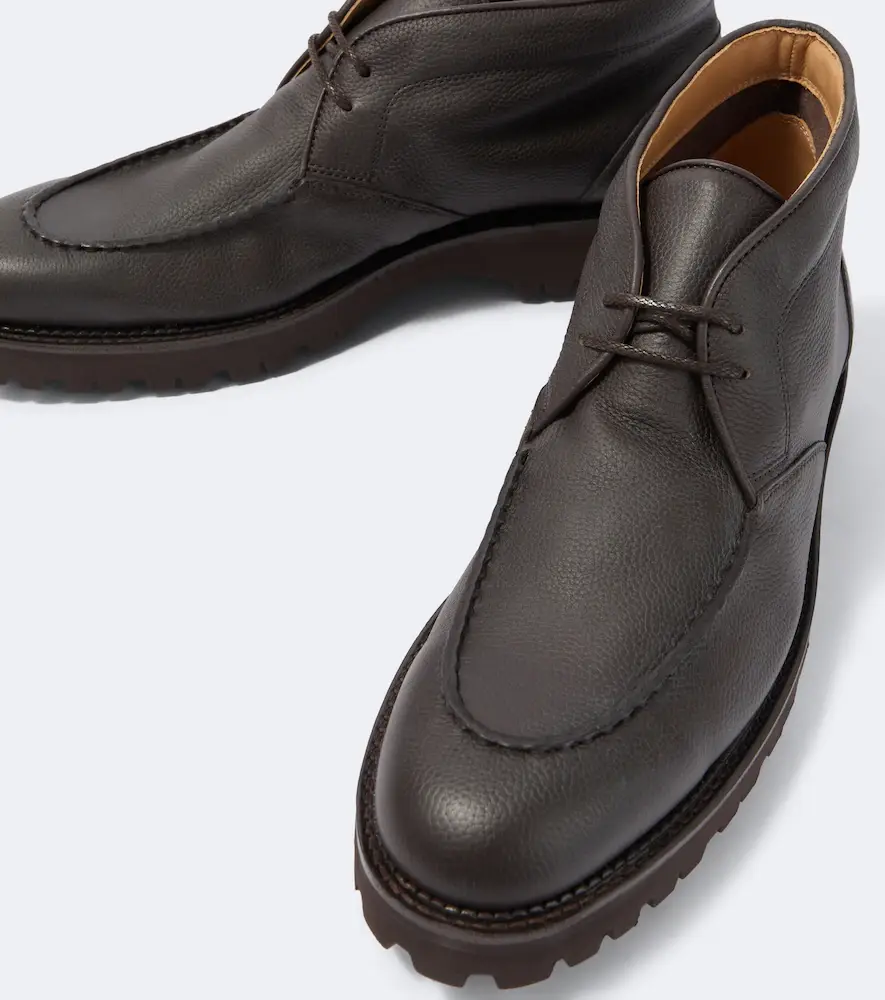 John Lobb Leather desert boots | Thumbnail 6
