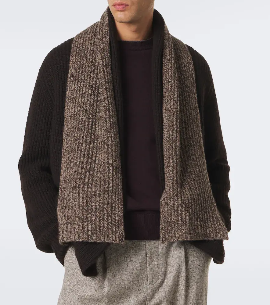 AGNONA Wool and cashmere scarf | Thumbnail 4 AGNONA Wool and cashmere scarf | Thumbnail 4