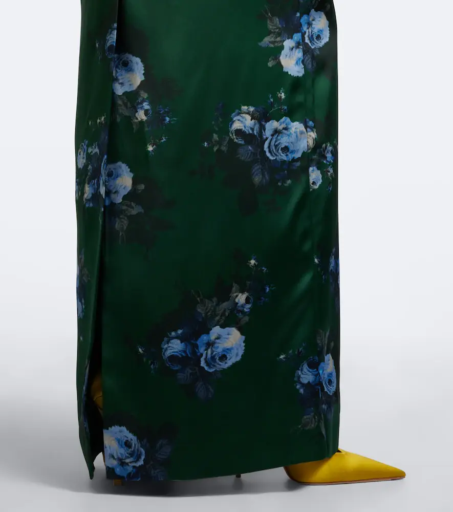 Erdem Belted floral duchess satin gown | Thumbnail 6 Erdem Belted floral duchess satin gown | Thumbnail 6