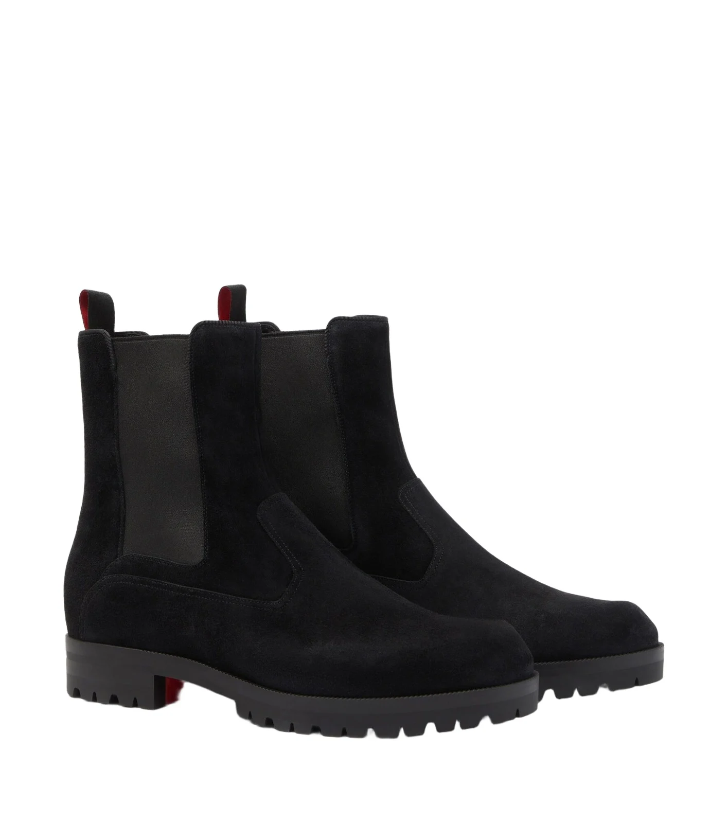 Christian Louboutin Cavernos suede Chelsea boots