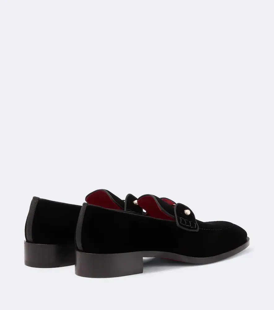 Christian Louboutin Chambelimoc velvet loafers | Thumbnail 2 Christian Louboutin Chambelimoc velvet loafers | Thumbnail 2
