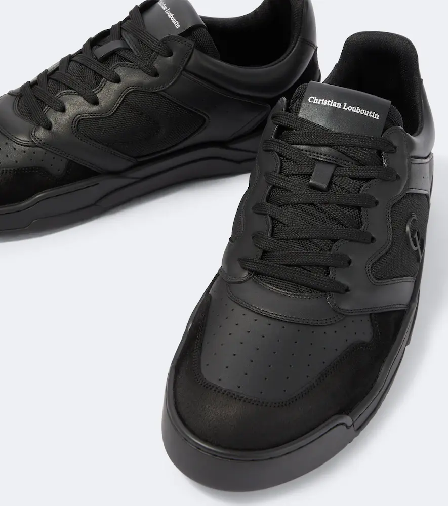 Christian Louboutin Bsktball 1 Retro leather sneakers | Thumbnail 2 Christian Louboutin Bsktball 1 Retro leather sneakers | Thumbnail 2