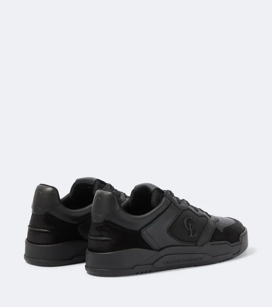 Christian Louboutin Bsktball 1 Retro leather sneakers | Thumbnail 3 Christian Louboutin Bsktball 1 Retro leather sneakers | Thumbnail 3