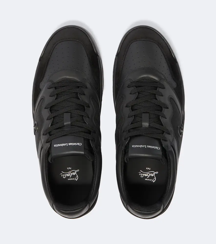 Christian Louboutin Bsktball 1 Retro leather sneakers | Thumbnail 4 Christian Louboutin Bsktball 1 Retro leather sneakers | Thumbnail 4