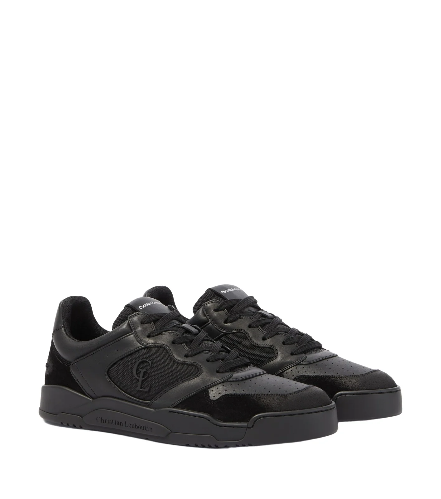 Christian Louboutin Bsktball 1 Retro leather sneakers