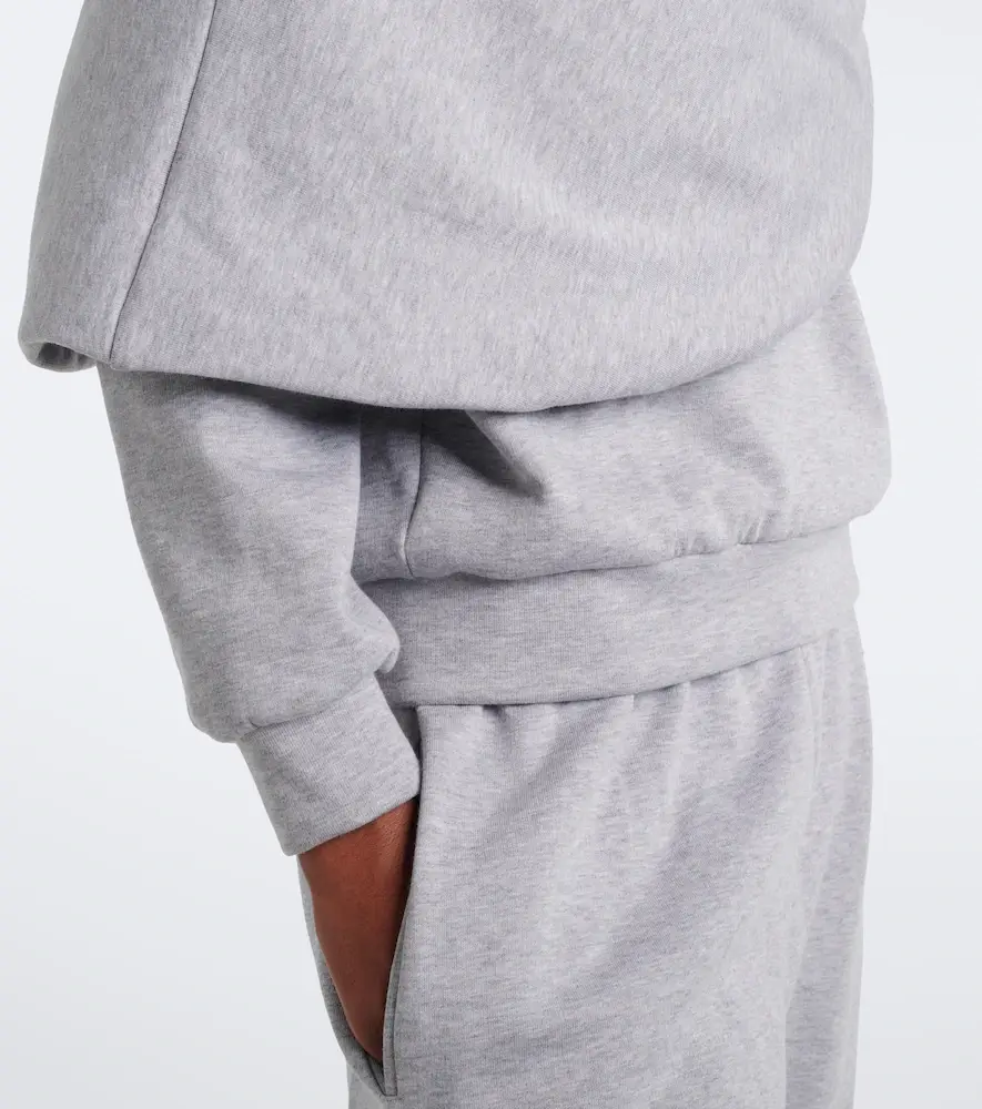Magda Butrym Draped cotton-blend jersey sweatshirt | Thumbnail 2 Magda Butrym Draped cotton-blend jersey sweatshirt | Thumbnail 2