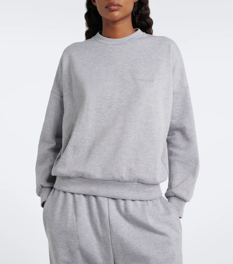 Magda Butrym Draped cotton-blend jersey sweatshirt | Thumbnail 5 Magda Butrym Draped cotton-blend jersey sweatshirt | Thumbnail 5