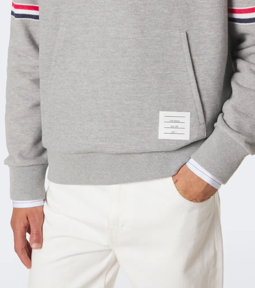 Thom Browne Cotton piqué sweatshirt | Thumbnail 2 Thom Browne Cotton piqué sweatshirt | Thumbnail 2