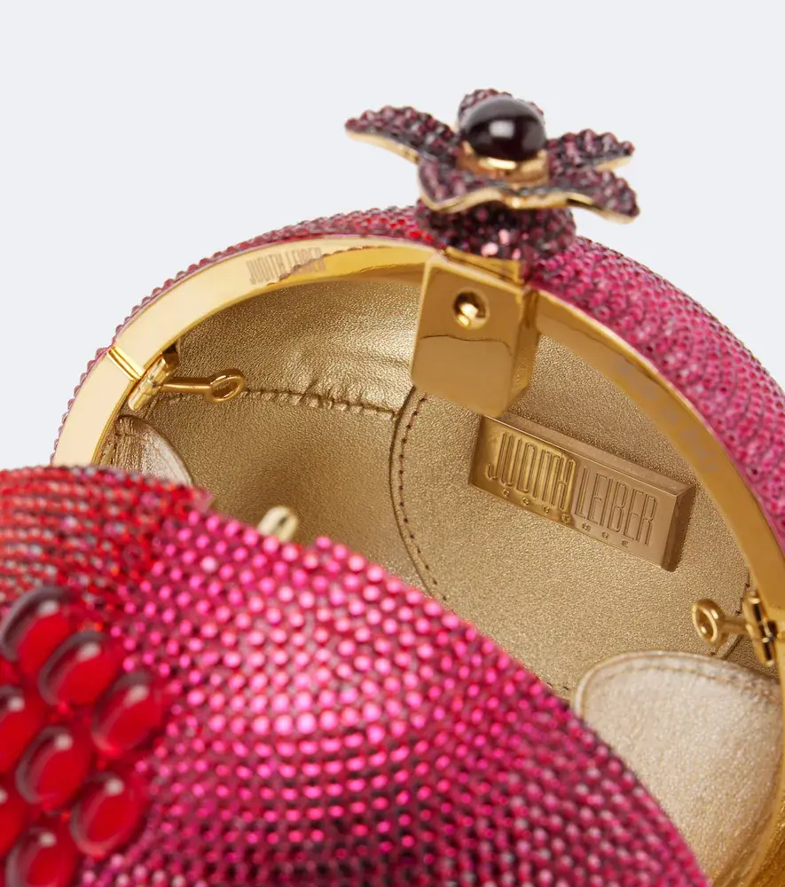 Judith Leiber Couture Pomegranate crystal-embellished clutch | Thumbnail 2