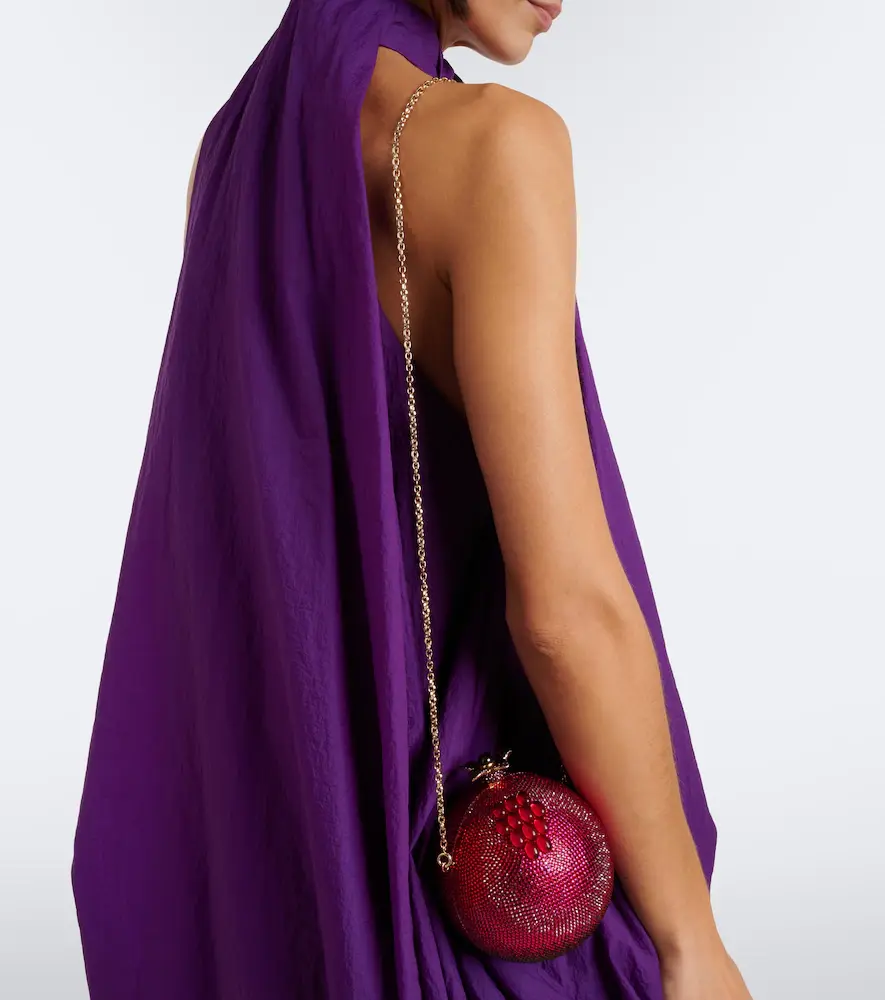 Judith Leiber Couture Pomegranate crystal-embellished clutch | Thumbnail 6