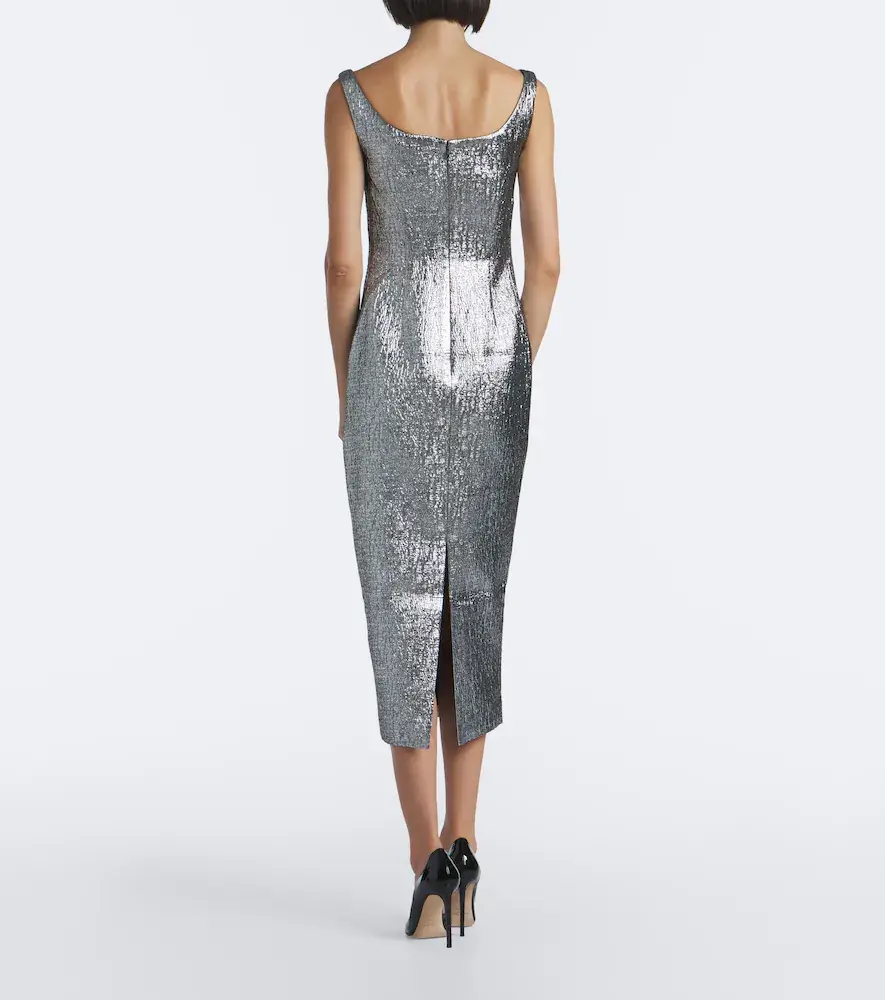 Roland Mouret Jacquard corset dress | Thumbnail 4 Roland Mouret Jacquard corset dress | Thumbnail 4