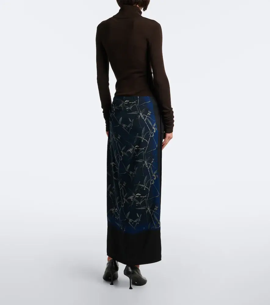 Proenza Schouler Anais printed cady maxi skirt | Thumbnail 2 Proenza Schouler Anais printed cady maxi skirt | Thumbnail 2
