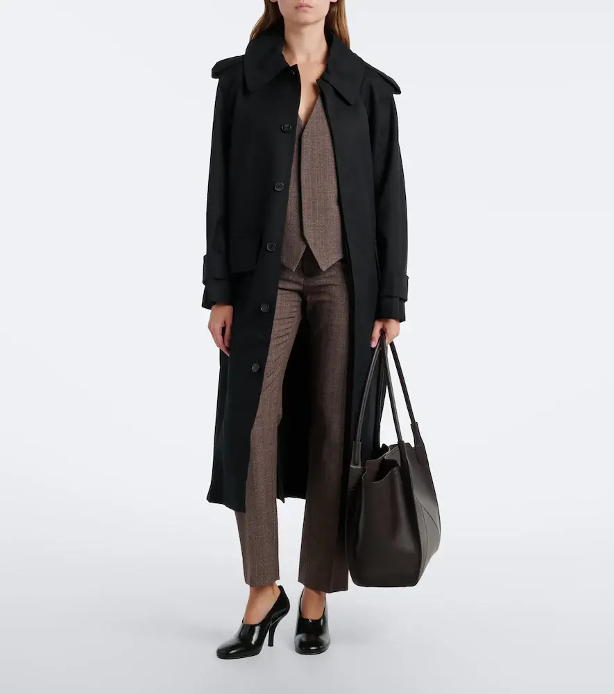 Victoria Beckham Pinstripe straight pants | Thumbnail 2 Victoria Beckham Pinstripe straight pants | Thumbnail 2