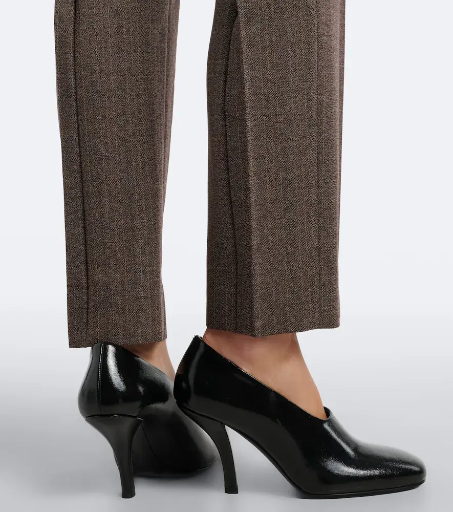 Victoria Beckham Pinstripe straight pants | Thumbnail 4 Victoria Beckham Pinstripe straight pants | Thumbnail 4