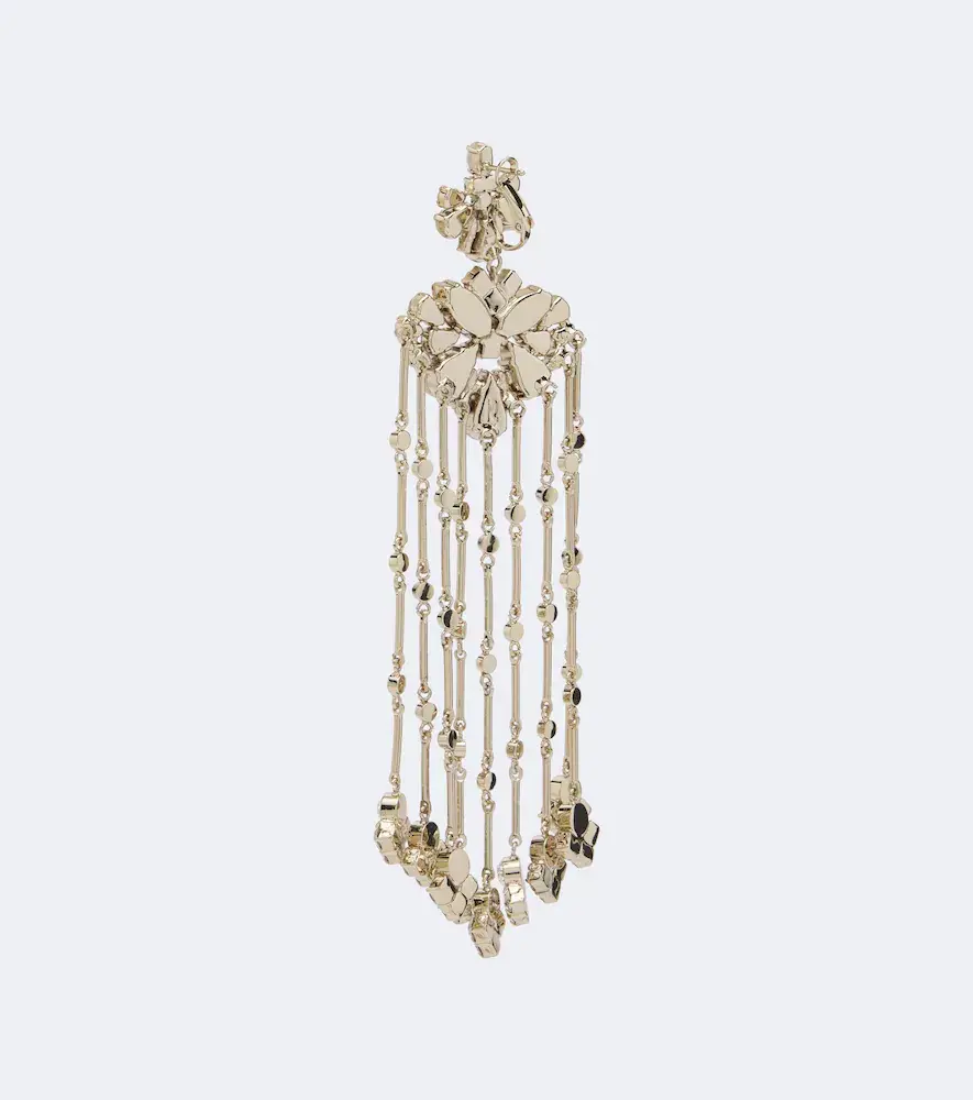 Rabanne Crystal-embellished drop earrings | Thumbnail 3 Rabanne Crystal-embellished drop earrings | Thumbnail 3