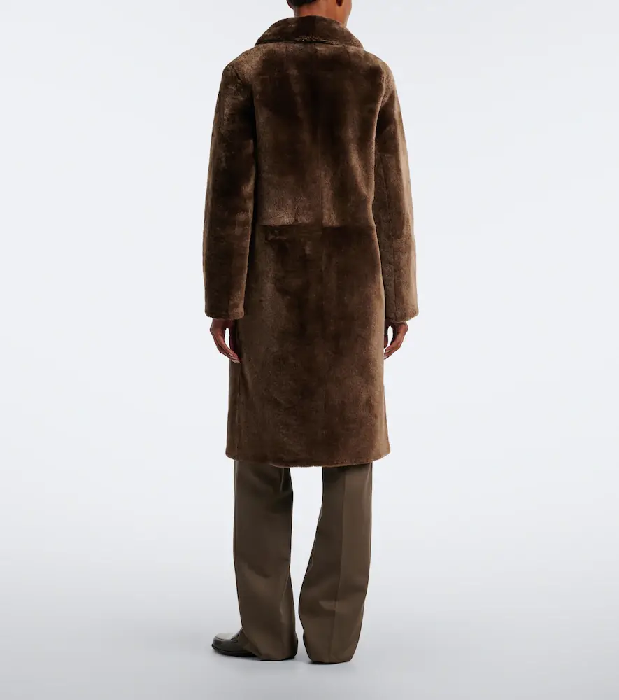 Yves Salomon Shearling coat | Thumbnail 3 Yves Salomon Shearling coat | Thumbnail 3