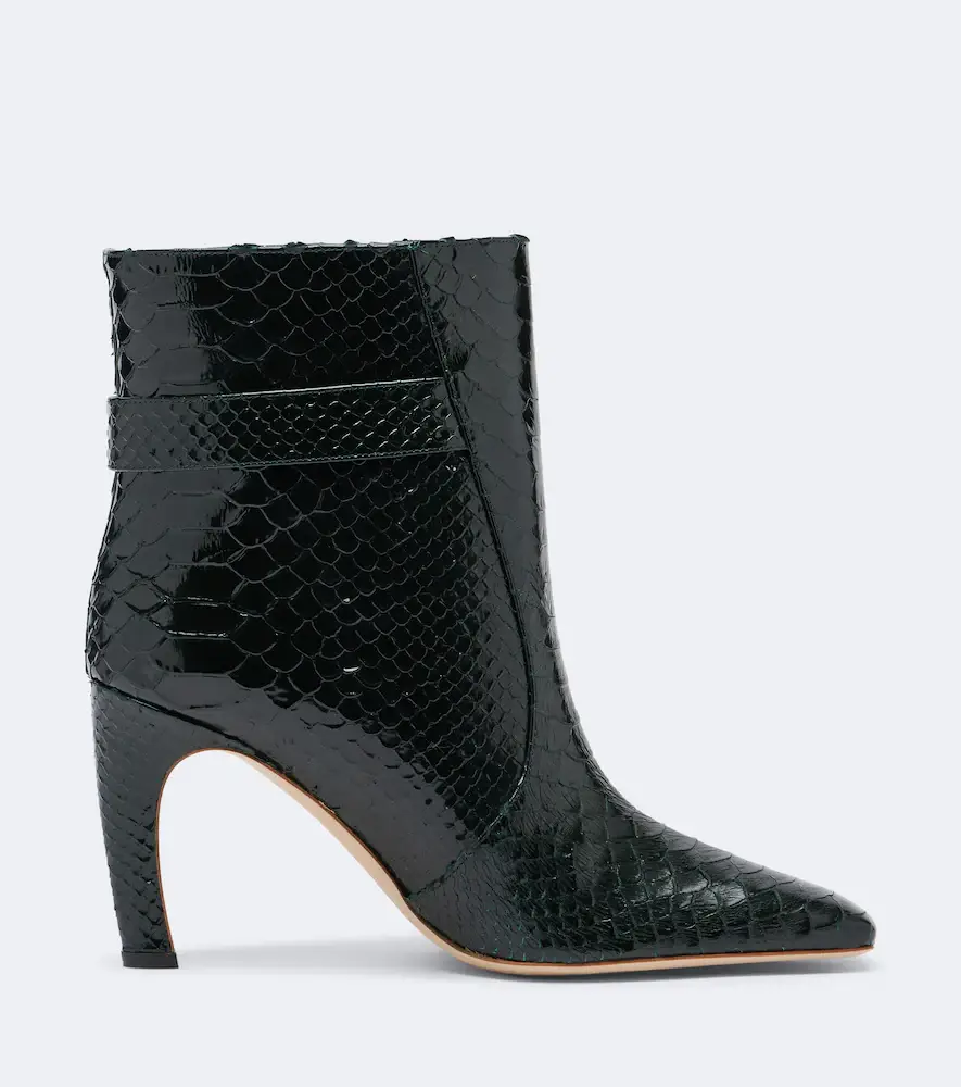 Malone Souliers Rowan snake-effect leather ankle boots | Thumbnail 2 Malone Souliers Rowan snake-effect leather ankle boots | Thumbnail 2