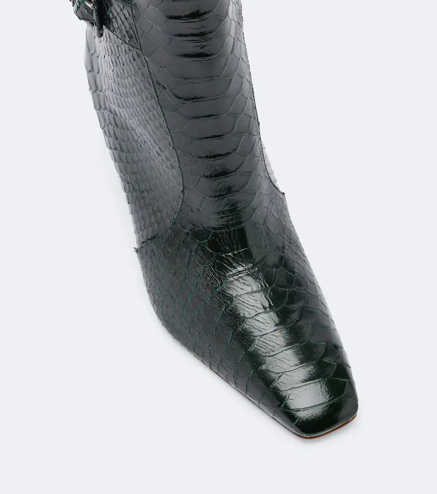 Malone Souliers Rowan snake-effect leather ankle boots | Thumbnail 3 Malone Souliers Rowan snake-effect leather ankle boots | Thumbnail 3