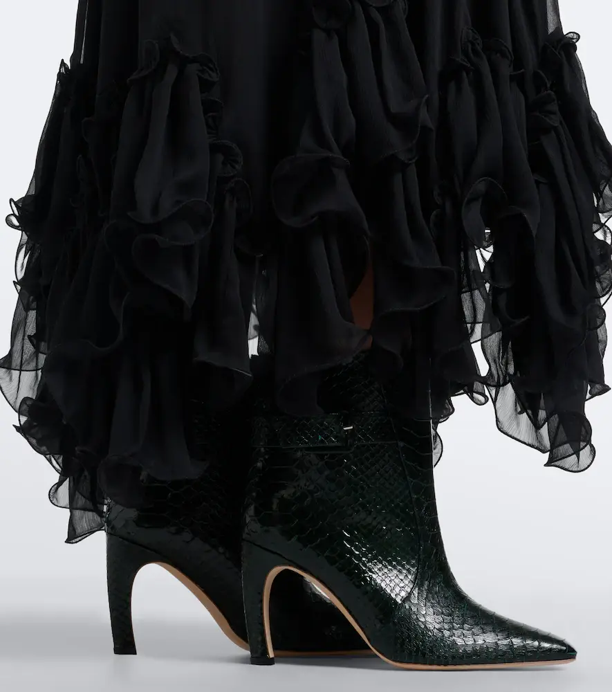 Malone Souliers Rowan snake-effect leather ankle boots | Thumbnail 5 Malone Souliers Rowan snake-effect leather ankle boots | Thumbnail 5