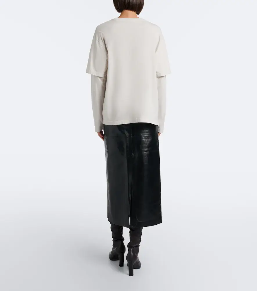 AGOLDE Hikson leather-blend pencil skirt | Thumbnail 2 AGOLDE Hikson leather-blend pencil skirt | Thumbnail 2