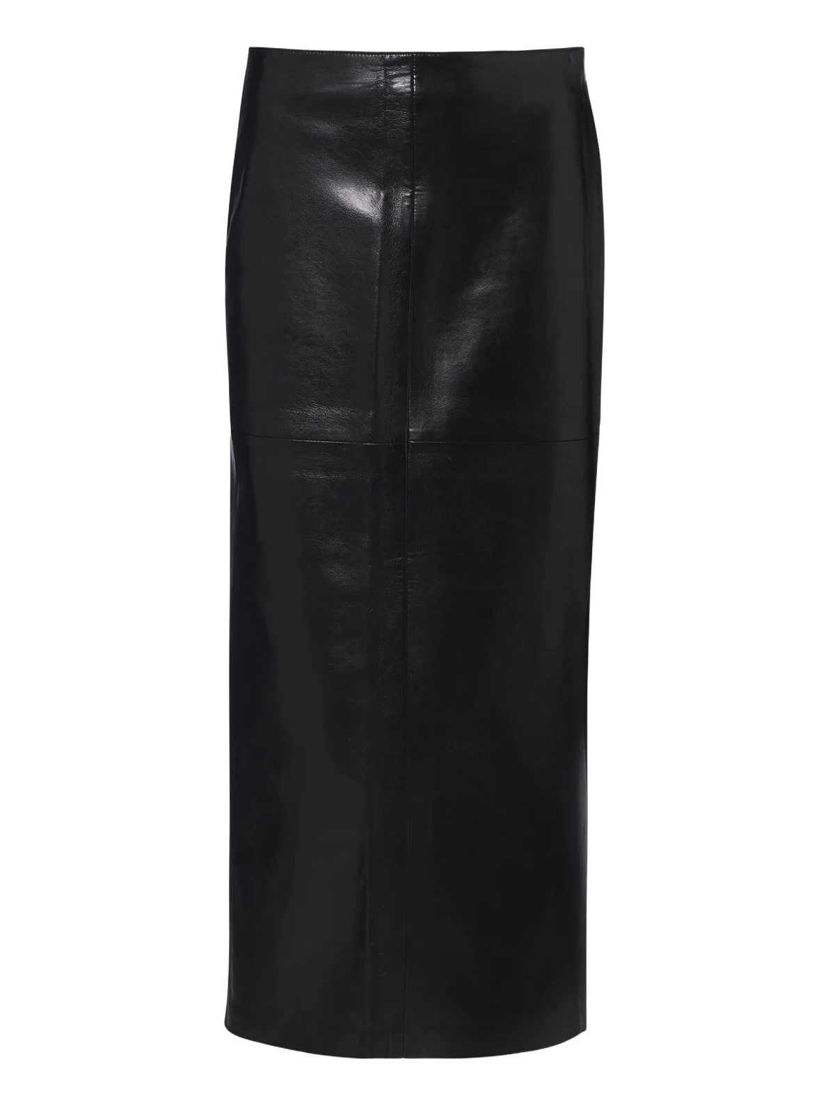 AGOLDE Hikson leather-blend pencil skirt