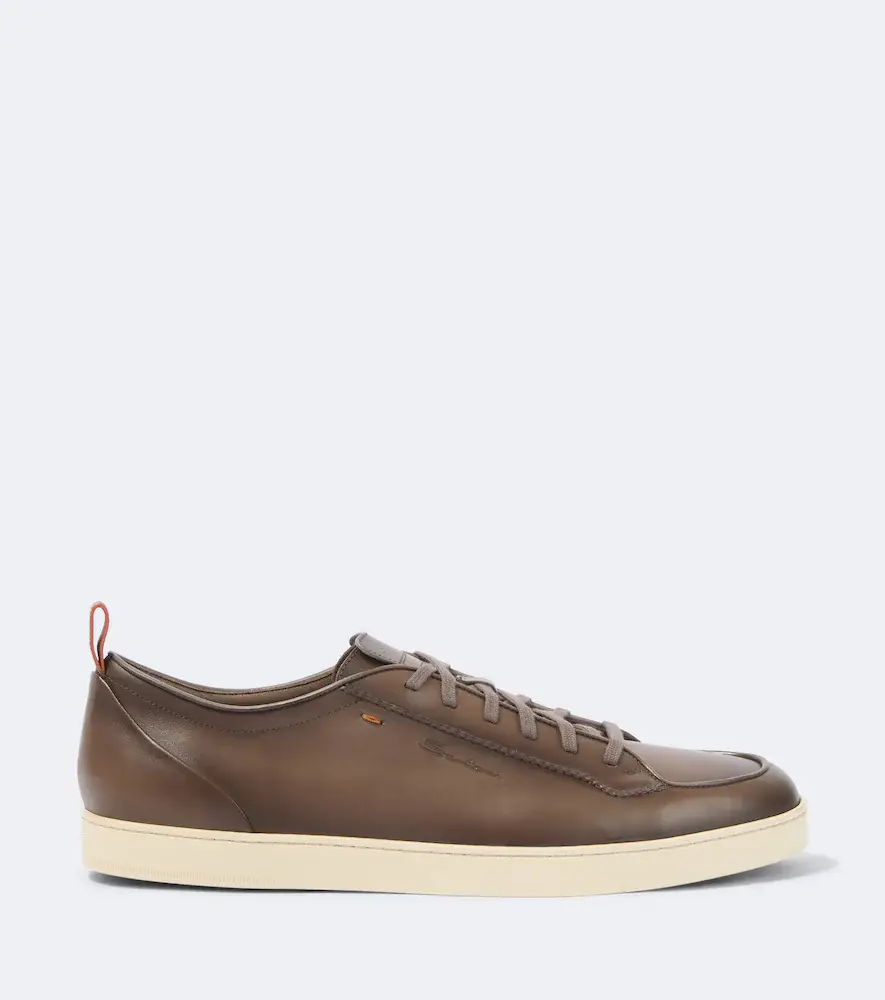 Santoni Leather sneakers | Thumbnail 4 Santoni Leather sneakers | Thumbnail 4