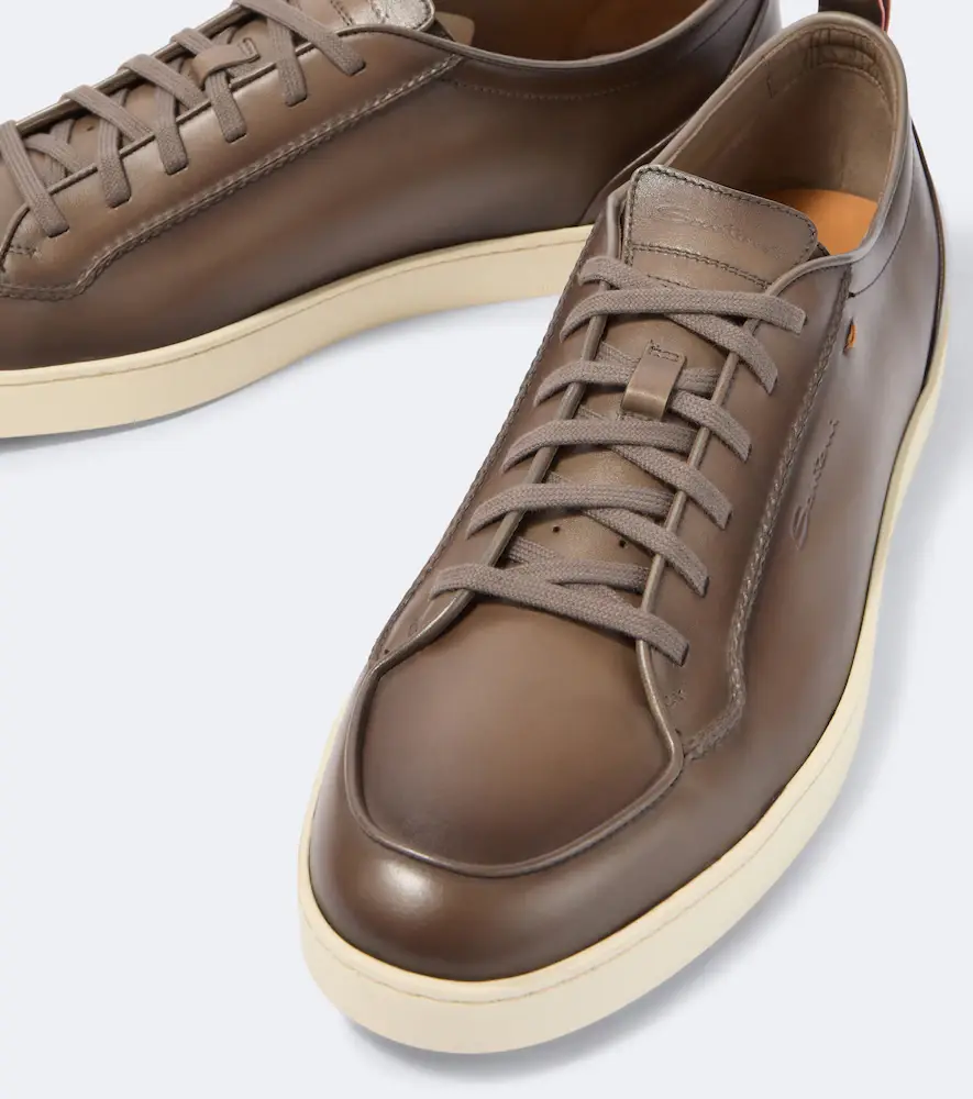 Santoni Leather sneakers | Thumbnail 5 Santoni Leather sneakers | Thumbnail 5