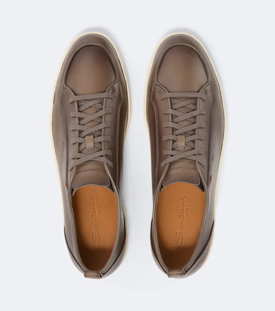 Santoni Leather sneakers | Thumbnail 6 Santoni Leather sneakers | Thumbnail 6