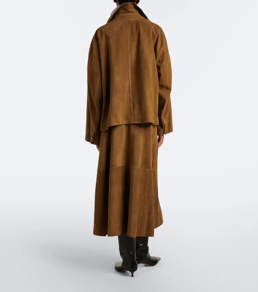 Joseph Helius suede midi skirt | Thumbnail 3 Joseph Helius suede midi skirt | Thumbnail 3