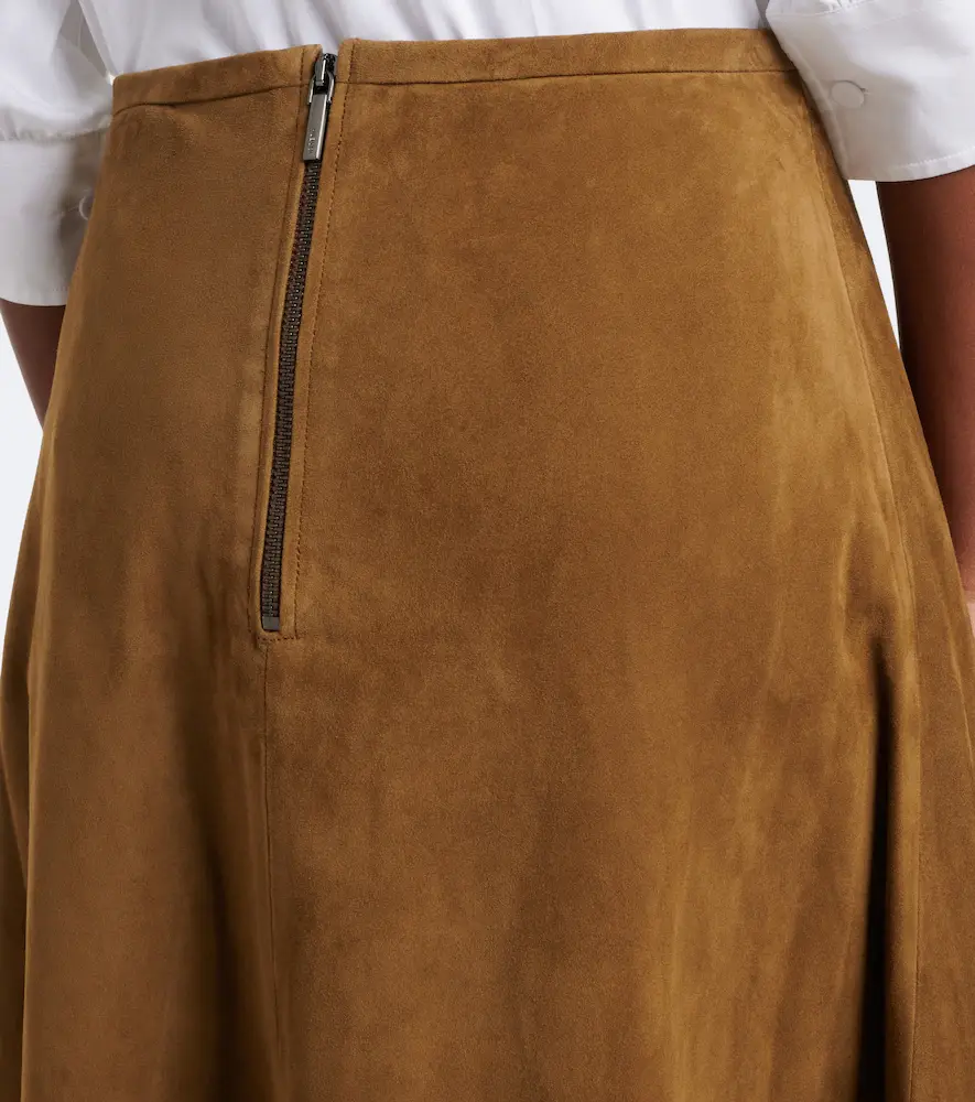 Joseph Helius suede midi skirt | Thumbnail 4 Joseph Helius suede midi skirt | Thumbnail 4