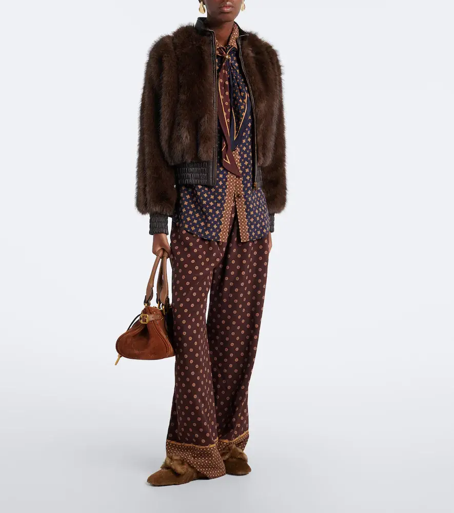 Zimmermann Carousel shearling ballet flats | Thumbnail 5 Zimmermann Carousel shearling ballet flats | Thumbnail 5
